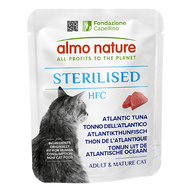 ALMO NATURE Cat HFC Pouch Sterilised Atlantic Tuna 50g