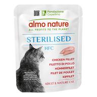 ALMO NATURE Cat HFC Pouch Sterilised Chicken Fillet 50g
