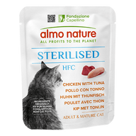 ALMO NATURE Cat HFC Pouch Sterilised Chicken with Tuna 50g