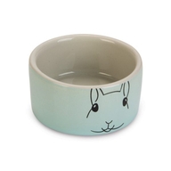 BEEZTEES керамич. миска для хомяков GORKY Grey/Mint