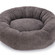 Beeztees лежак плюшевый KAVI Grey 45x45x15cm