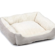 Beeztees лежак плюшевый для собак MOGINA Grey 65x60x20cm
