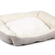 Beeztees лежак плюшевый для собак MOGINA Grey 80x70x22cm