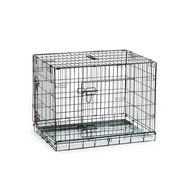 BEEZTEES Клетка для собак DOG BENCH 2-DOORS Black 78x55x61cm