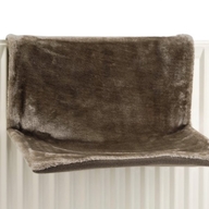 BEEZTEES Гамак для кошек SLEEPY Grey 46x31x24cm
