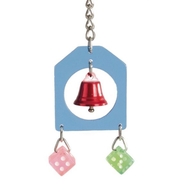 BEEZTEES акриловая игрушка домик с колокольчиком
