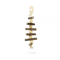 BEEZTEES Jucărie din lemn pentru păsări Klimbo