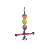 Beeztees игрушка из сизаля + колокольчик