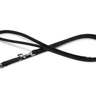 Beeztees Lesă din piele TRAINING VINTAGE Black 200×14