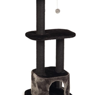 Beeztees răzuitoare pentru pisici BONDICA Black/Grey 50x50x120cm