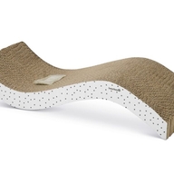 Beeztees кошачий скребок картонный WIVA 52x21x10cm