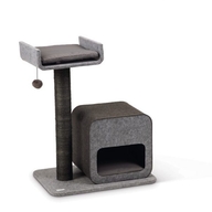 Beeztees răzuitoare pentru pisici FLAVIE Grey 60x40x77cm