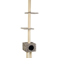 Beeztees răzuitoare pentru pisici LONGINO Grey 38x38x220-260cm