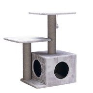 BEEZTEES Răzuitoare pentru pisici SERPA FIEN Grey 45x34x70cm