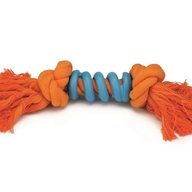 BEEZTEES Канат с резинов. кольцами Spiralo Otange/Blue