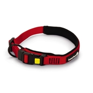 BEEZTEES ошейник нейлон. Premium PARINCA Red 35-40×20