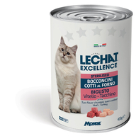 Lechat Exc. chunkies steril Veal/Turkey