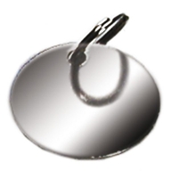 Breloc metalic rotund petru gravat MM.25