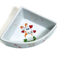 Миска керамическая CORNER BOWL RABBIT