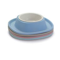 Миска пластик с резиновой основой 20х3,5cm