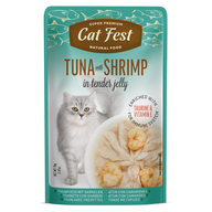 Cat Fest Pouch Tuna with Shrimp