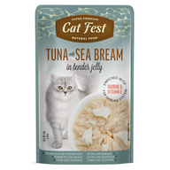 Cat Fest Pouch Tuna with Sea Bream