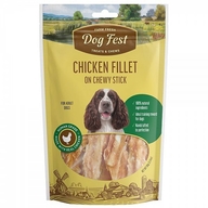 Dog Fest Chicken Fillet on Chew Stick 90gr