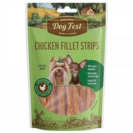 Dog Fest Chicken Fillet Stripes 55gr
