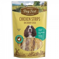 Dog Fest Chicken Stripes on Chewy Stick 90gr
