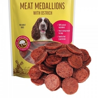 Dog Fest Medallions with Ostrich 90gr