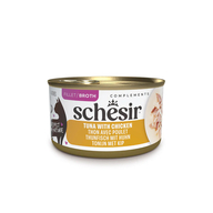 SCHESIR Cat Complements Tuna with Chicken in broth