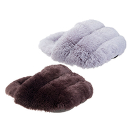 FERPLAST лежак хлопковый SLIPPER Brown-grey 60х52хh 26 cm