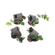 Flamingo Декор пластиковый BASKET WITH PLANTS –