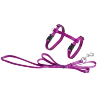 Flamingo Шлейка с поводком ZIGGI 20-35cm
