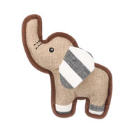 FLAMINGO игрушка текстильная WIGRI ELEPHANT Beige 21×6.5x20cm