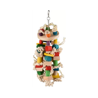 Flamingo деревянная игрушка для птиц RAINBOW FOS MULTI