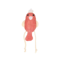 Flamingo jucărie din material textil pentru pisici BLARO BIRD