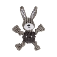 Flamingo игрушка текстильная RABBIT+TPR BALL