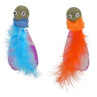 Flamingo Jucărie pentru pisici BOLEO CATNIP+FEATHERS