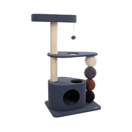 Flamingo răzuitoare HORACIO BLUE 76x44x107.5cm