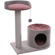 Flamingo Răzuitoare KARA Grey/Red 65×35,5x65cm