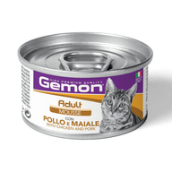 GEMON CAT MOUSSE ADULT CHICKEN/PORK