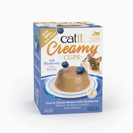 Catit Creamy Cups Tuna & Chicken Mousse with Blueberry