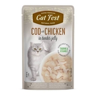 Cat Fest Pouch Cod with Chicken