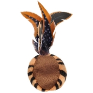 Jucărie minge JUNGLE BALL+FEATHERS Dark