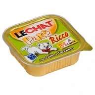 LECHAT RICCO Pate Chicken and turkey 100gr