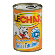 LECHAT Adult Chunkies with Chicken and Turkey