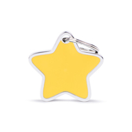 Медальон YELLOW SMALL STAR CHARMS