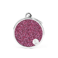 Медальон CERCHIO l GLITTER ROSA SHINE