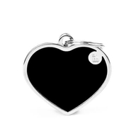 Медальон CUORE l NERO BASIC HANDMADE